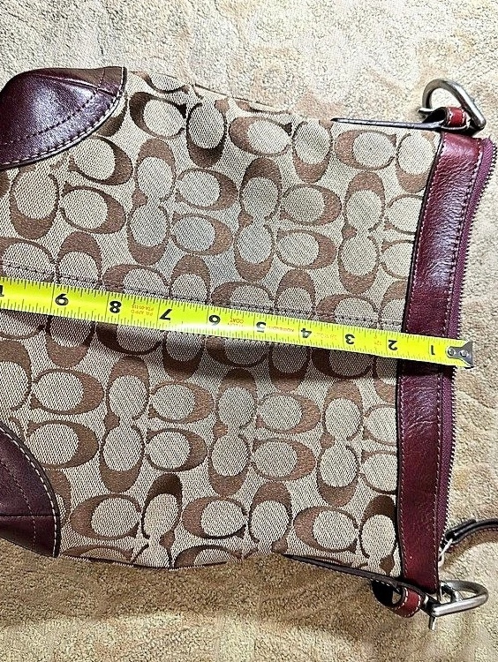 Coach “Charlie” Signature Shoulder/Crossbody-VGVC-VINTAGE RESTORED!! - Picture 11 of 14